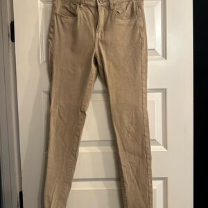 American Eagle Outfitters Women's Tan Jeans- 2